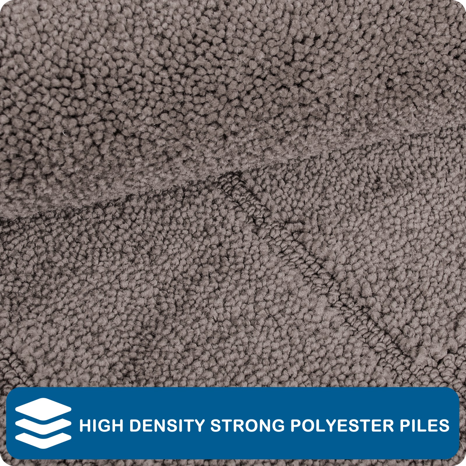 Machine Washable Bordered Kitchen Rug