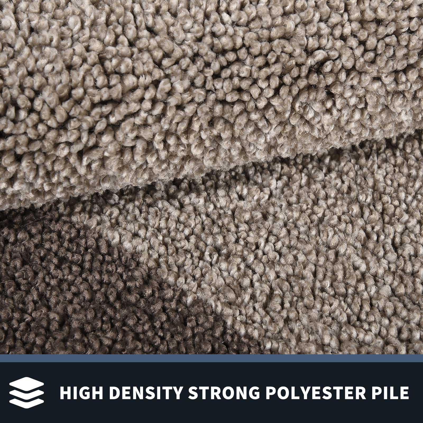Machine Washable Bordered Dirt Trapper Door Mat