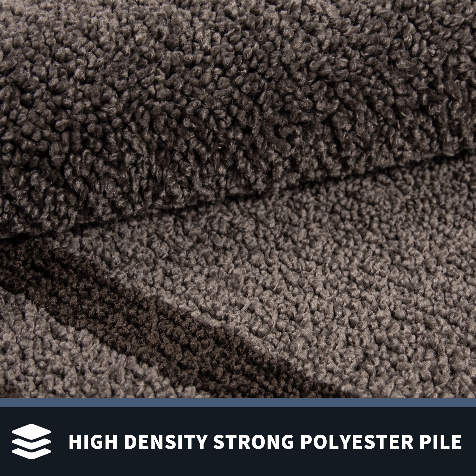 Machine Washable Bordered Dirt Trapper Door Mat