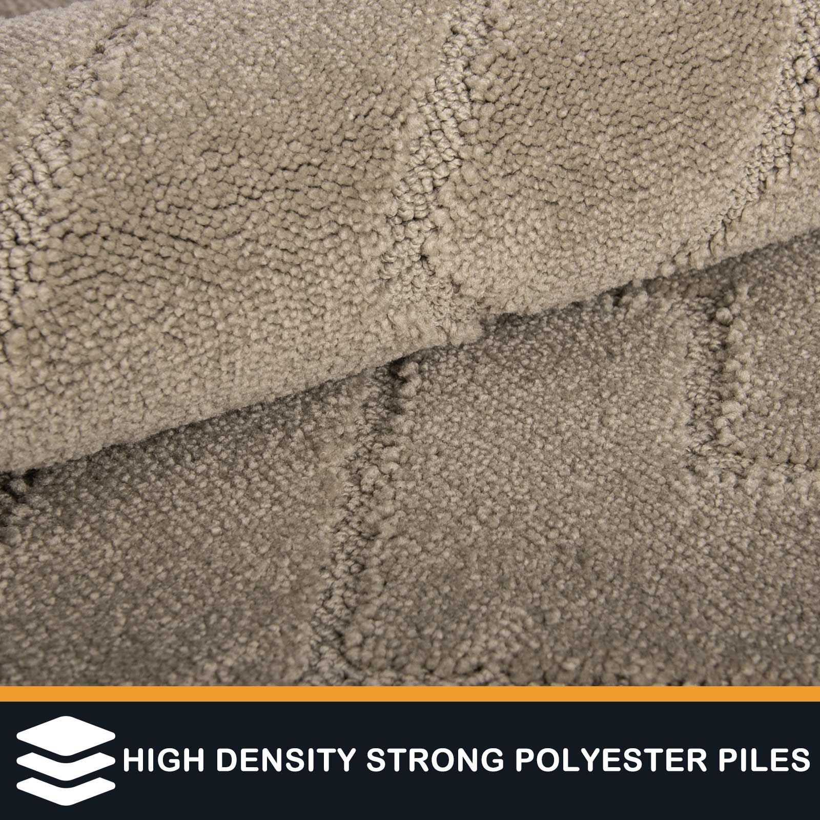 Machine Washable Chevron Dirt Trapper Door Mat