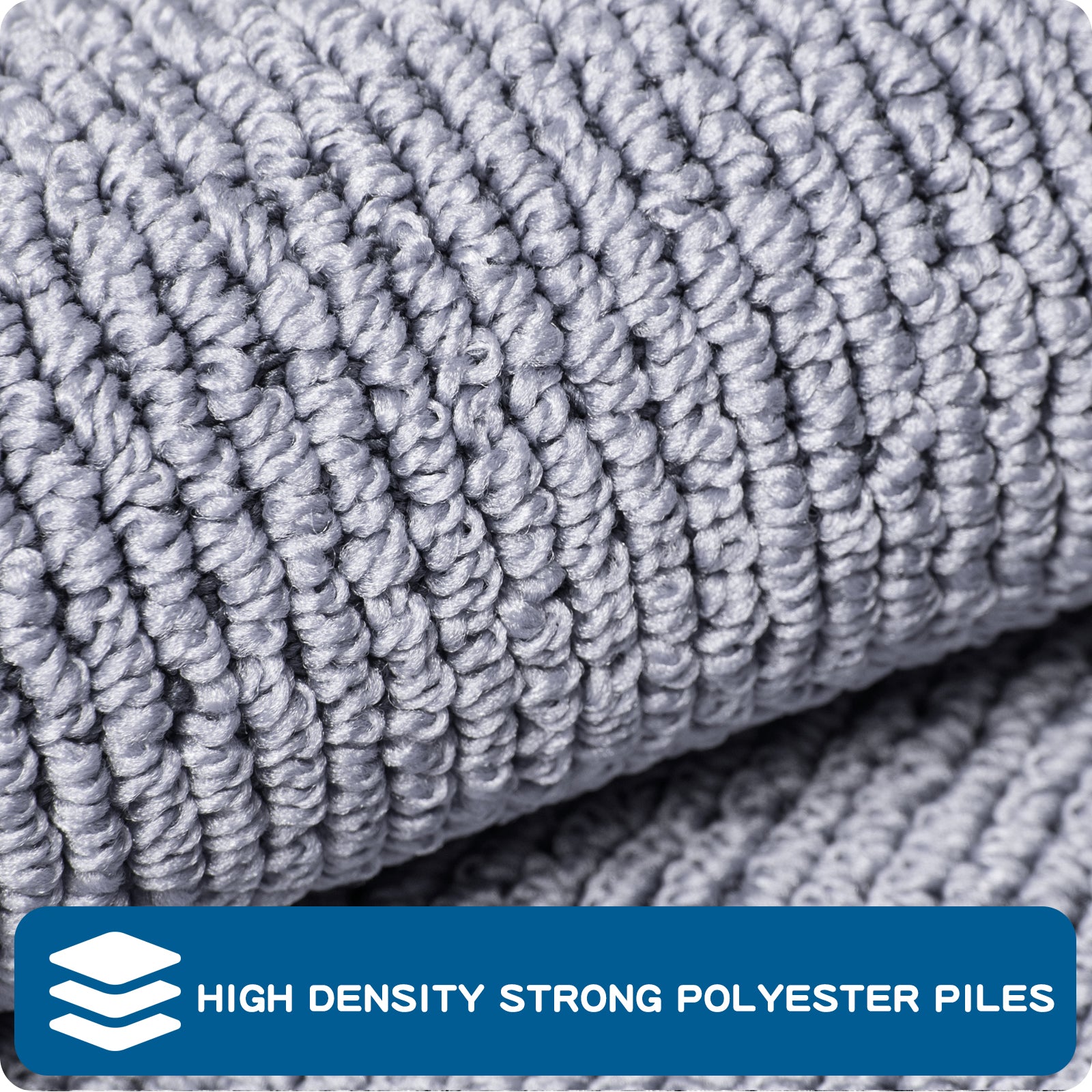 Machine Washable Solid Kitchen Rug
