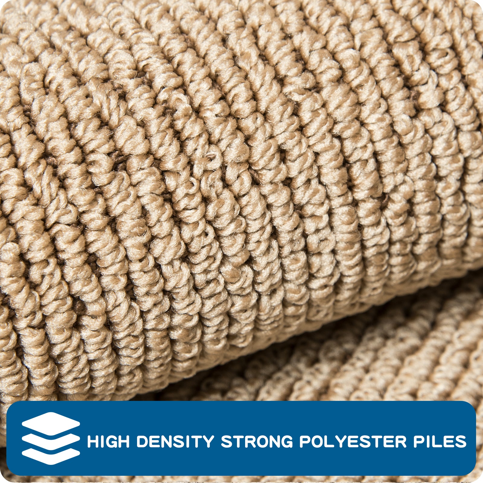 Machine Washable Solid Kitchen Rug