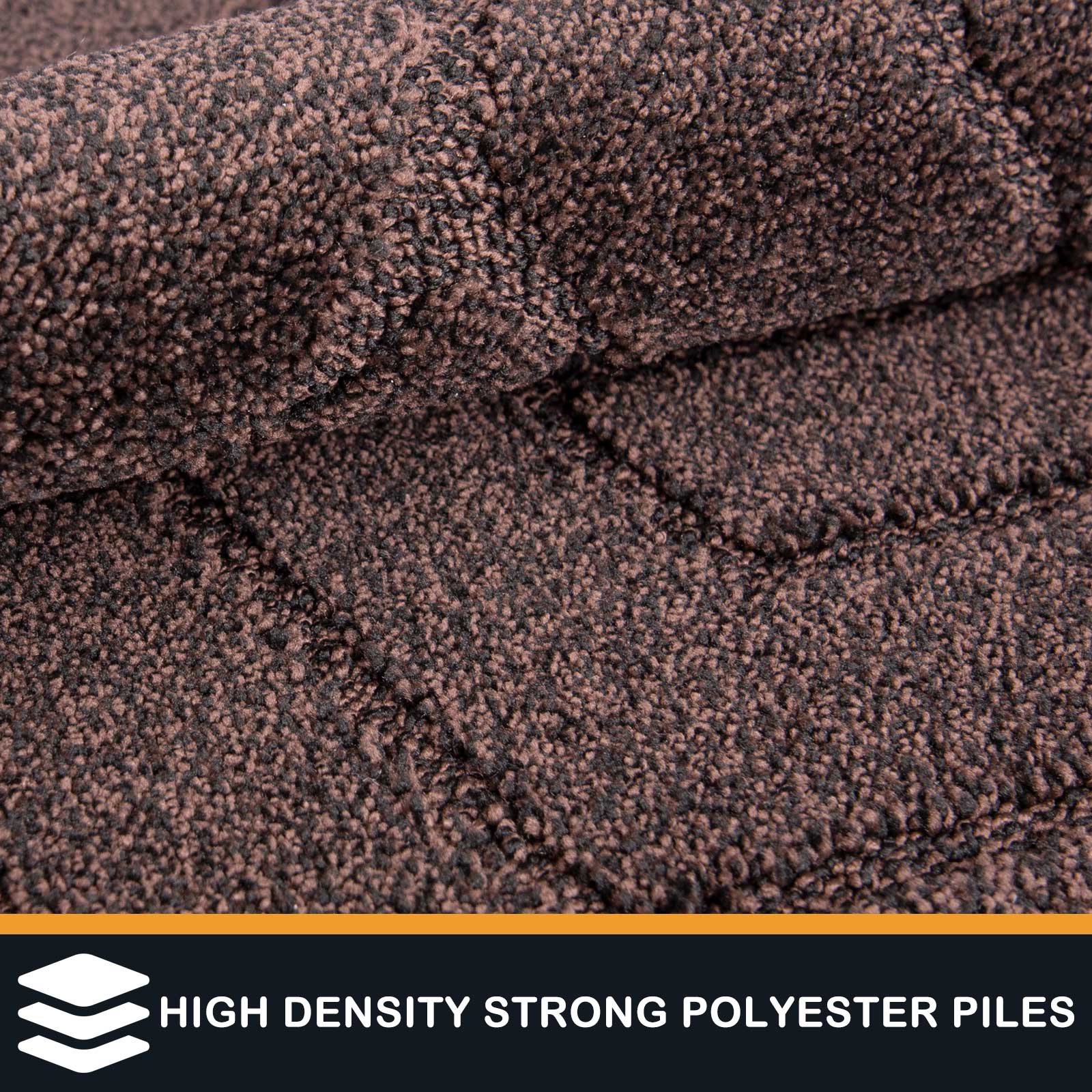 Machine Washable Chevron Dirt Trapper Door Mat