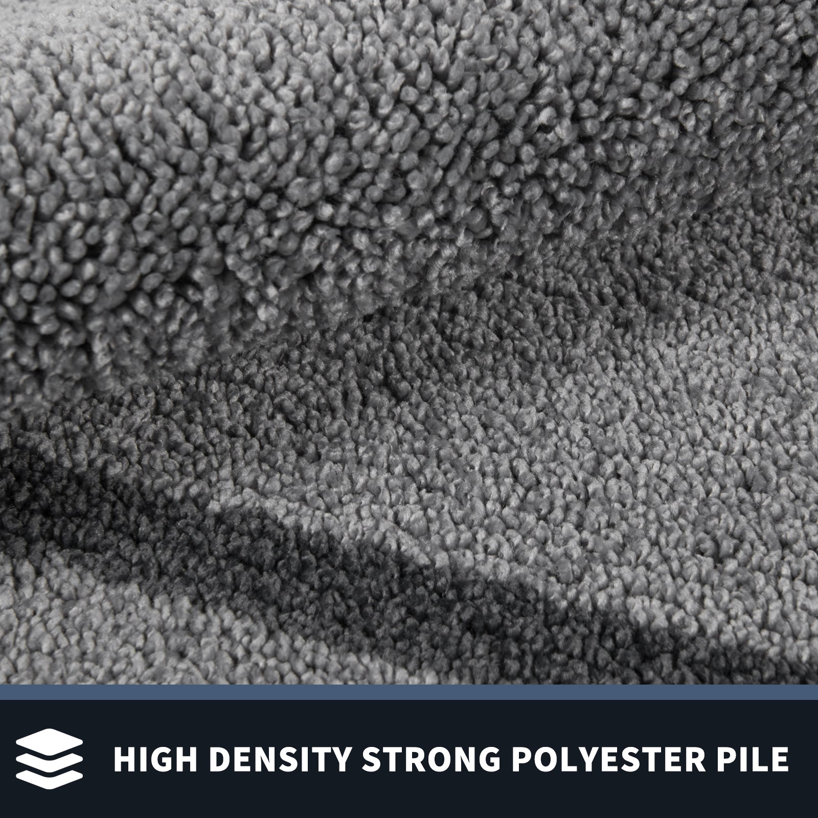 Machine Washable Bordered Dirt Trapper Door Mat