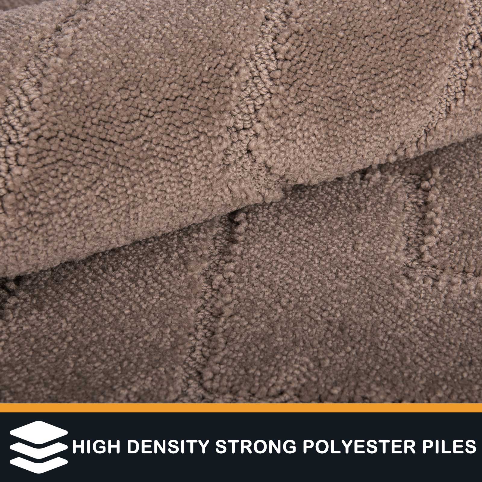 Machine Washable Chevron Dirt Trapper Door Mat