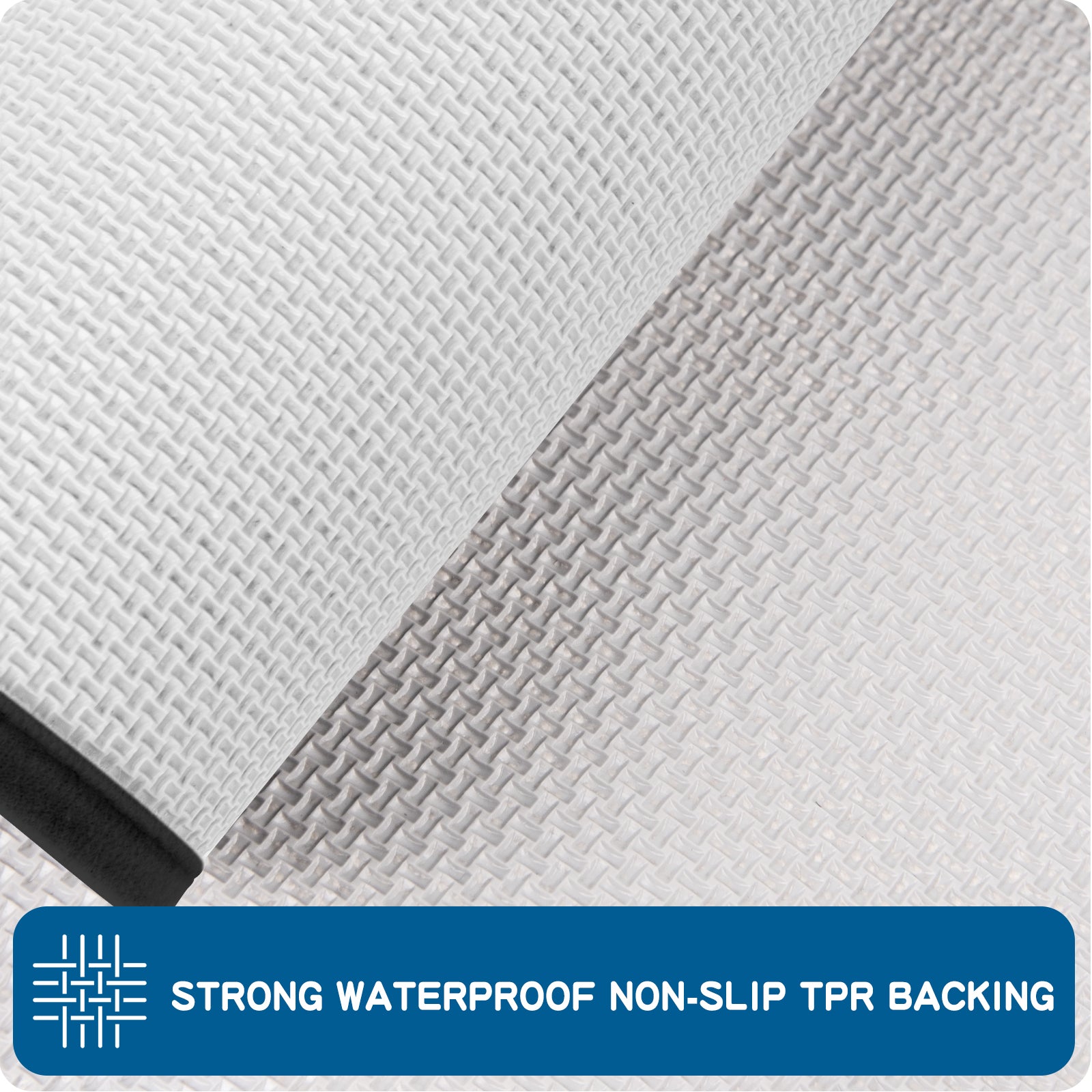 Machine Washable Solid Kitchen Rug