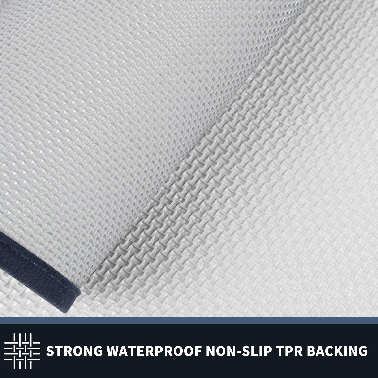 Machine Washable Bordered Dirt Trapper Door Mat
