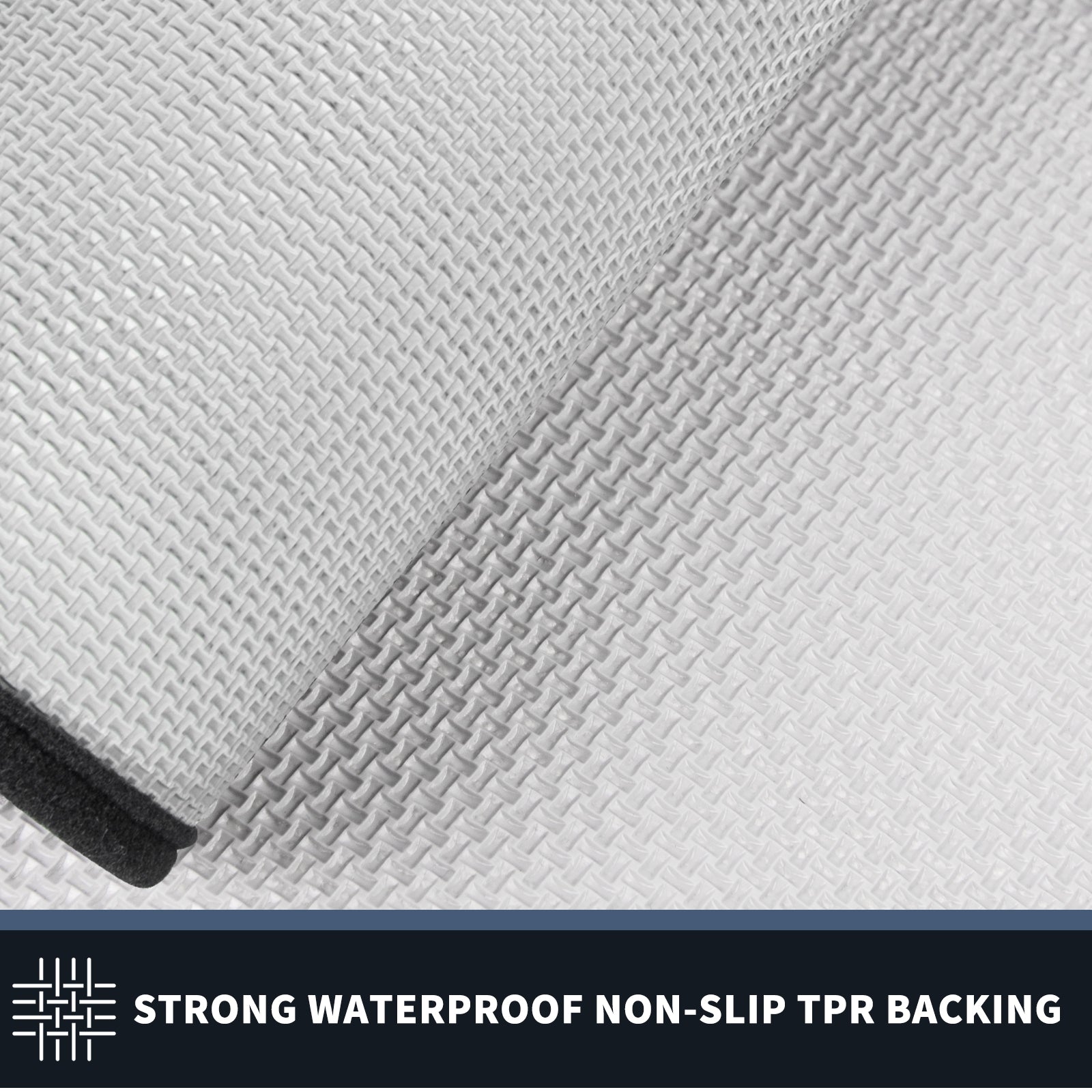 Machine Washable Bordered Dirt Trapper Door Mat