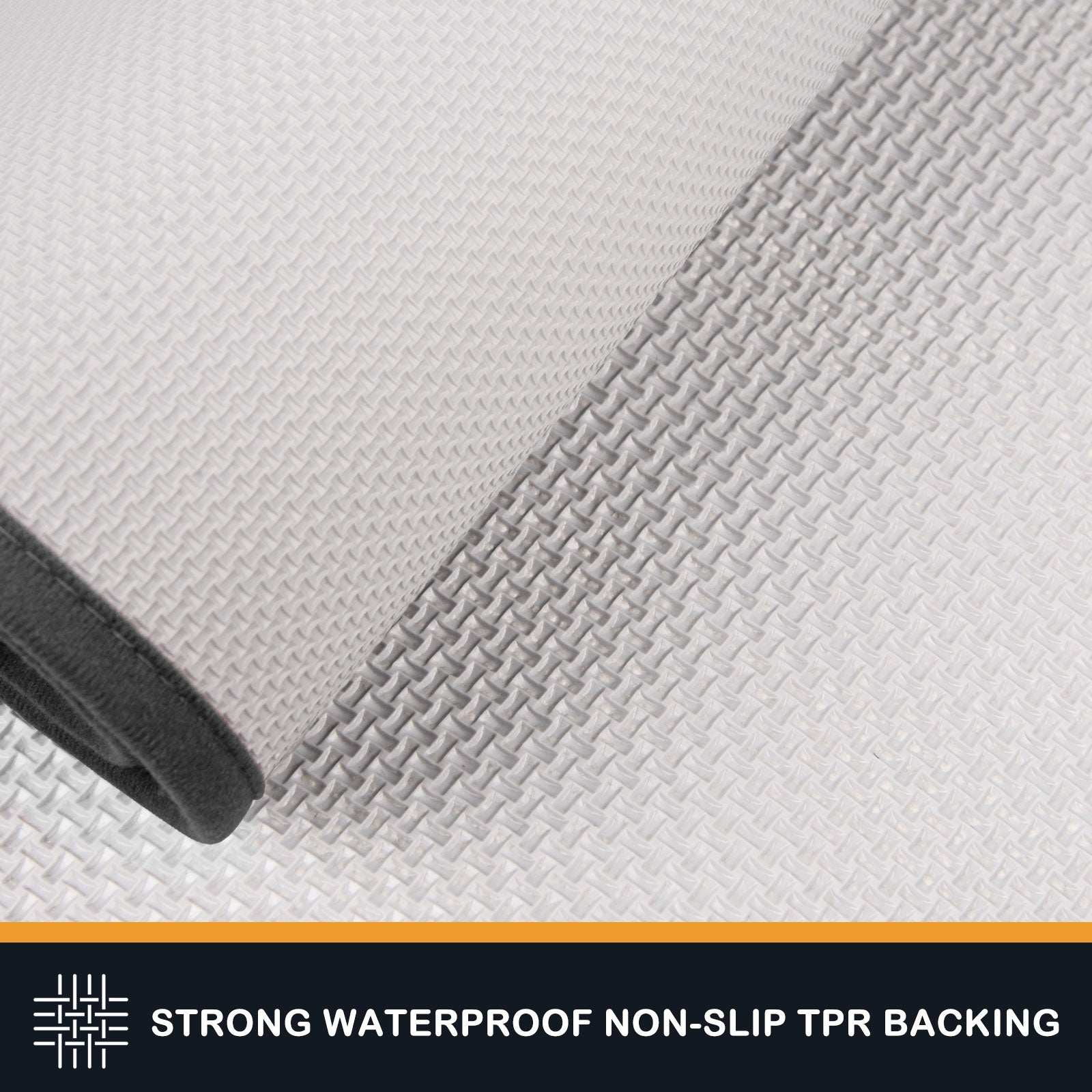 Machine Washable Bordered Dirt Trapper Door Mat