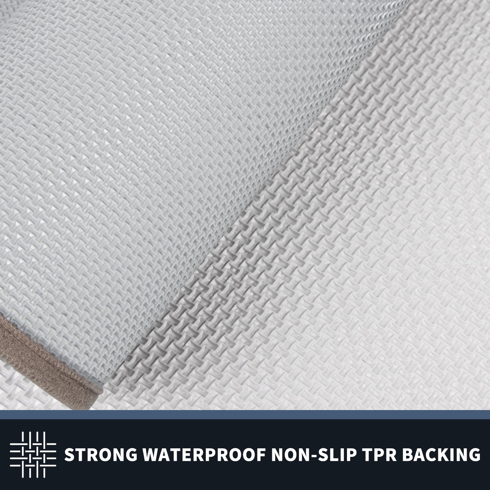 Machine Washable Bordered Dirt Trapper Door Mat