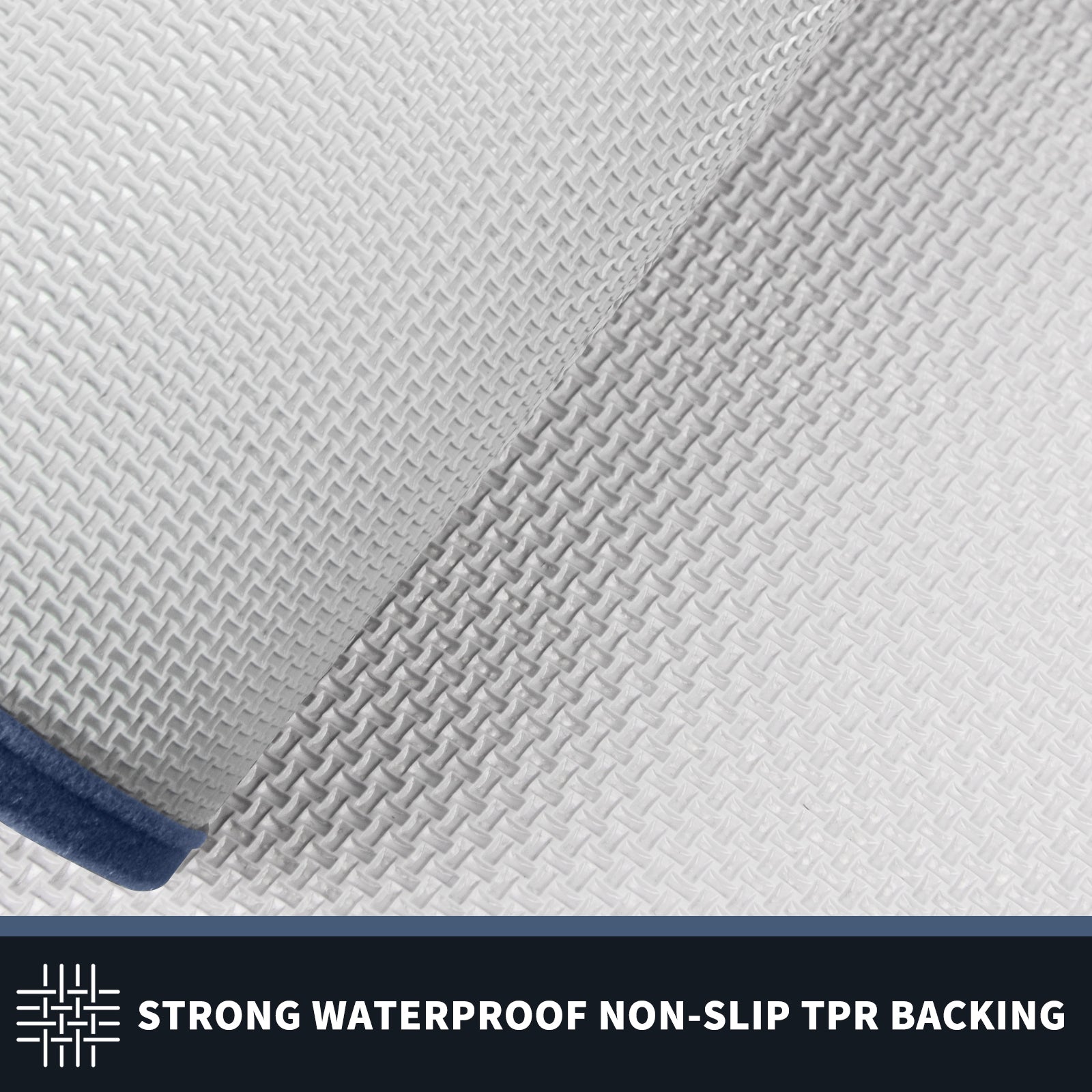 Machine Washable Bordered Dirt Trapper Door Mat