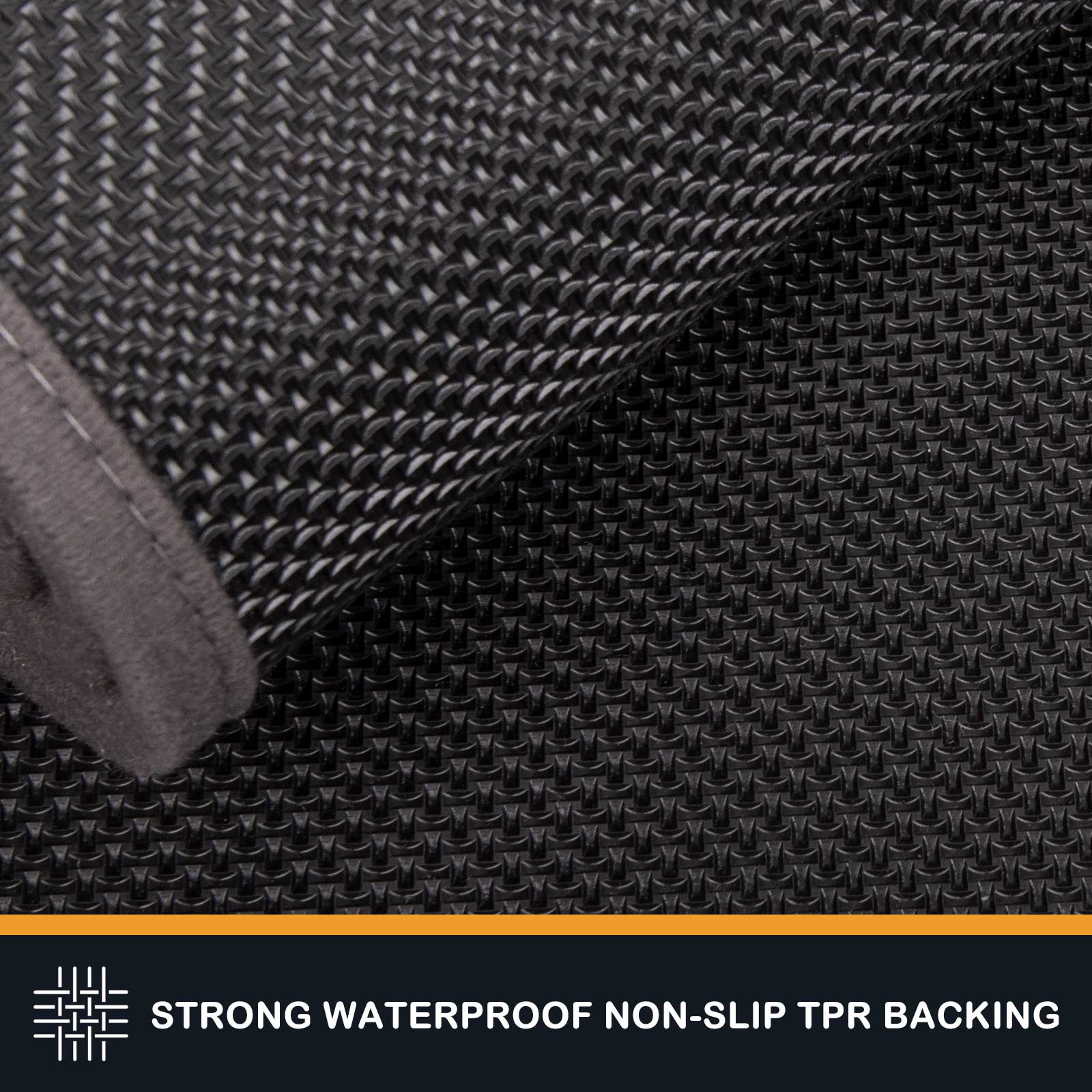 Machine Washable Solid Dirt Trapper Door Mat