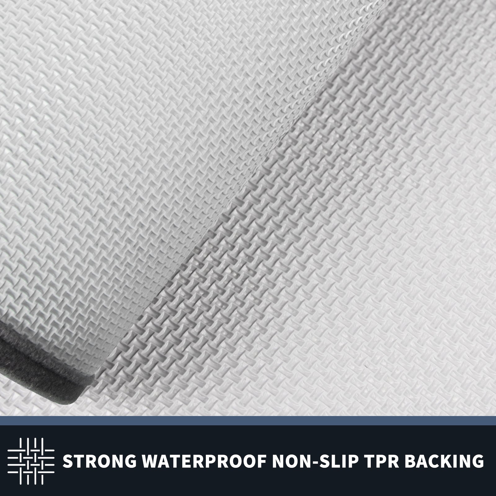 Machine Washable Bordered Dirt Trapper Door Mat