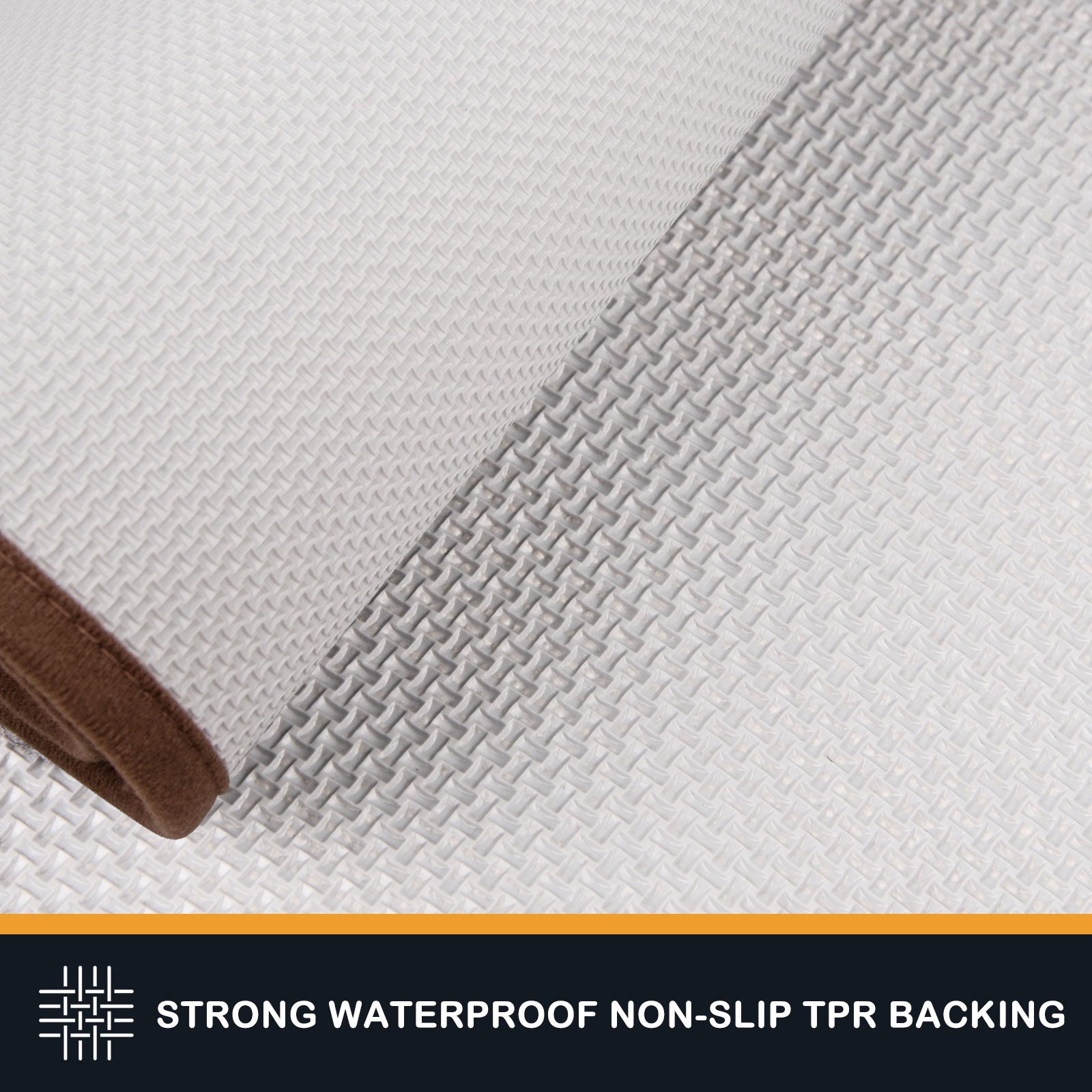 Machine Washable Bordered Dirt Trapper Door Mat