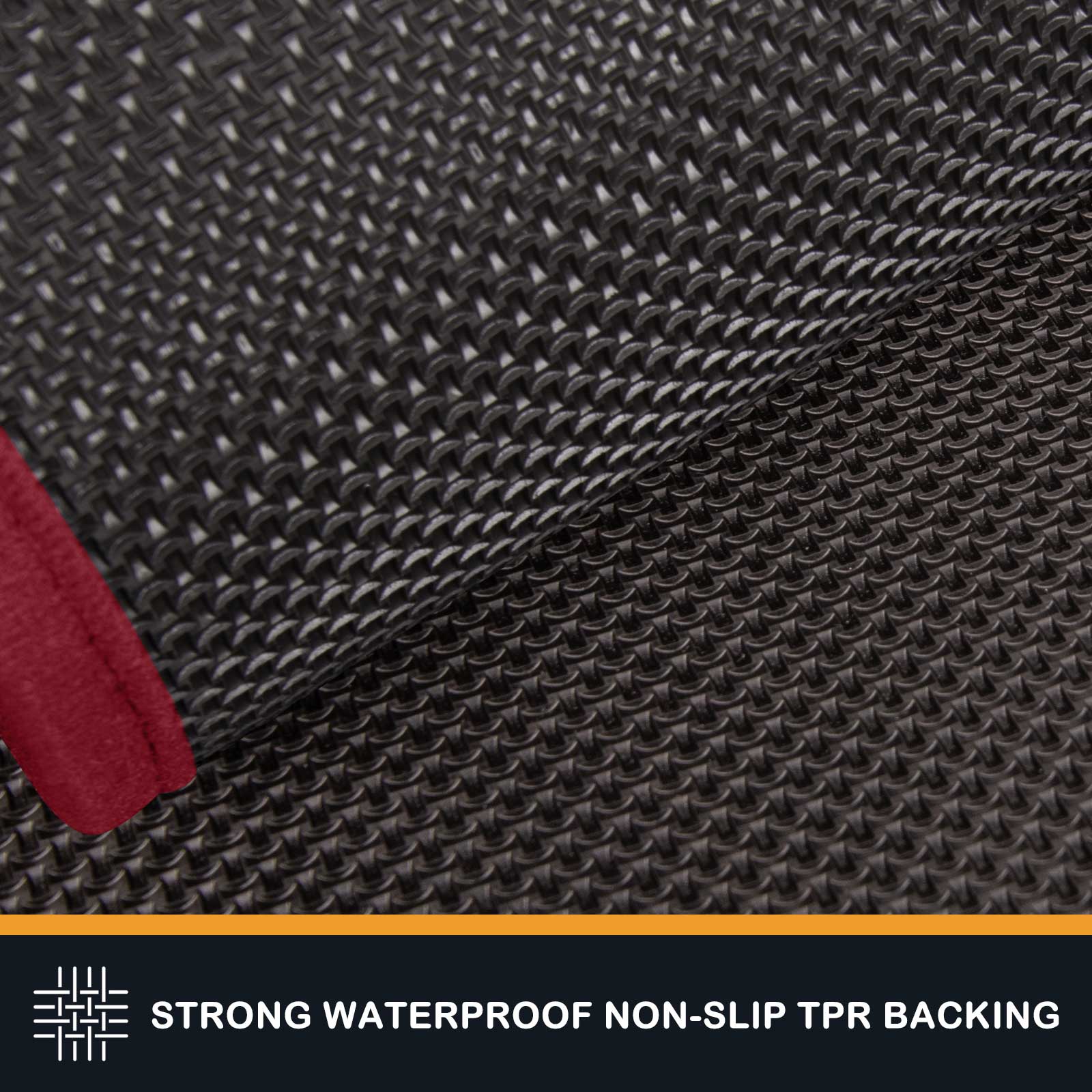 Machine Washable Solid Dirt Trapper Door Mat