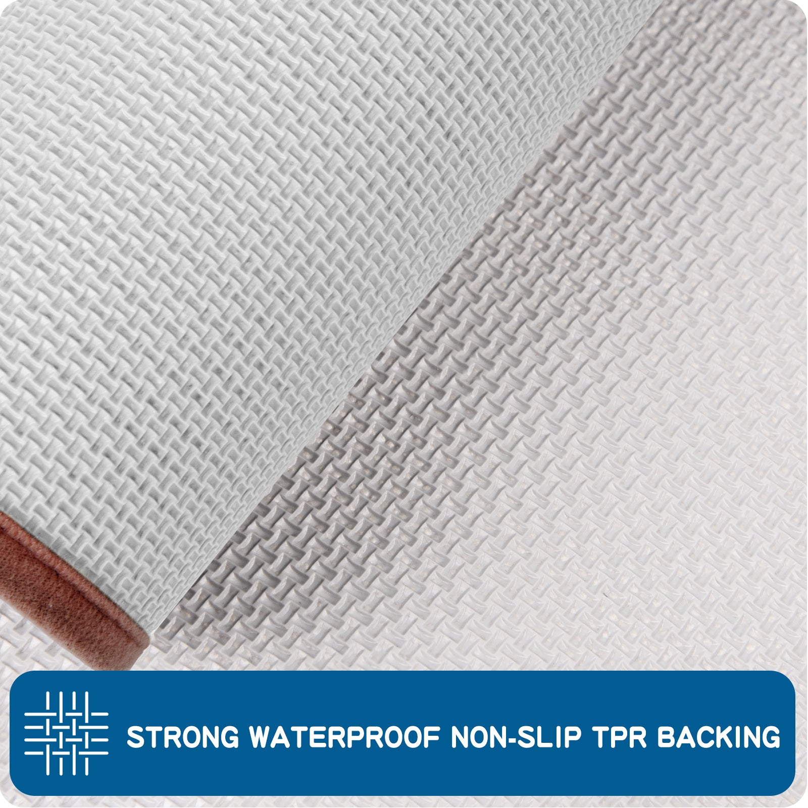 Machine Washable Solid Kitchen Rug