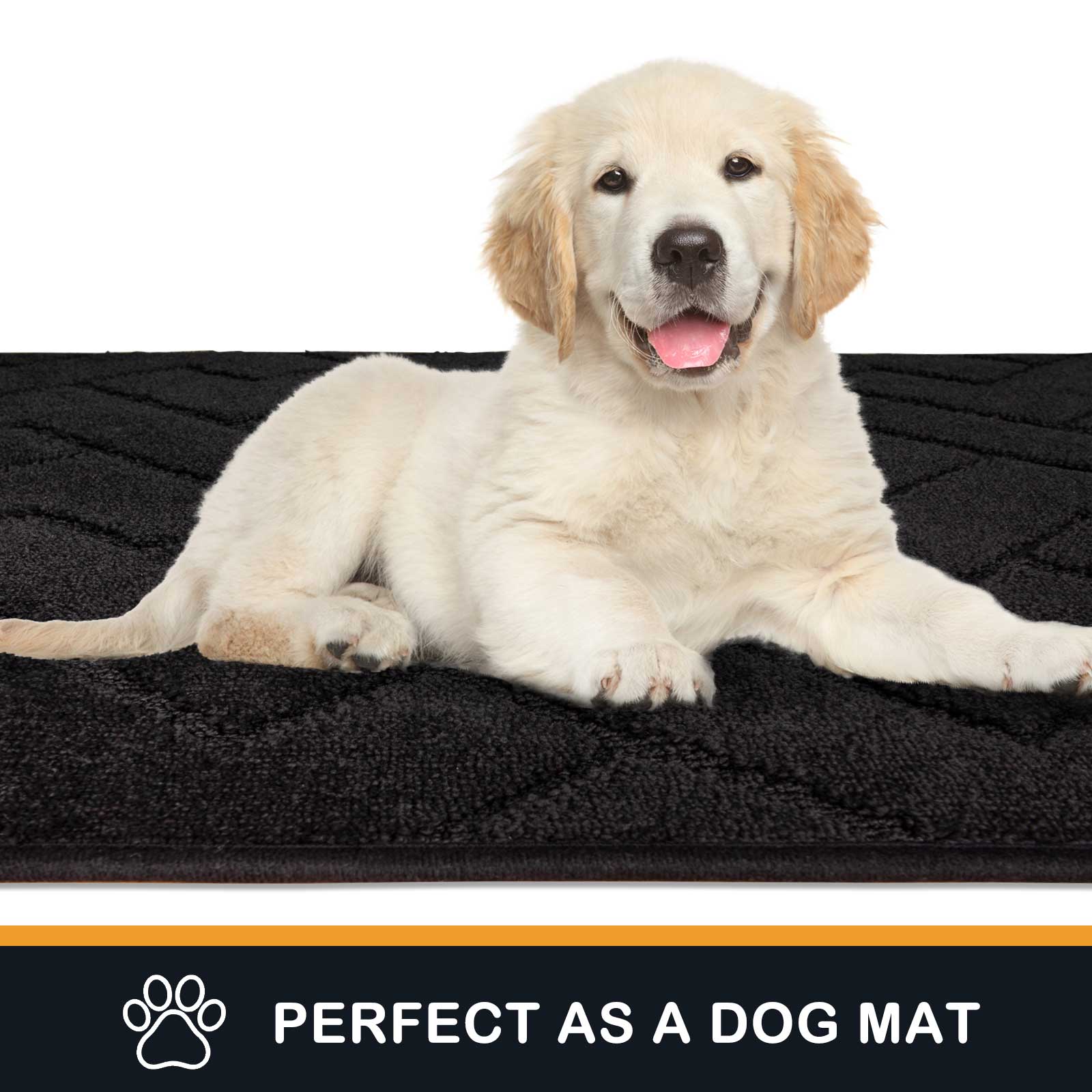 Machine Washable Chevron Dirt Trapper Door Mat