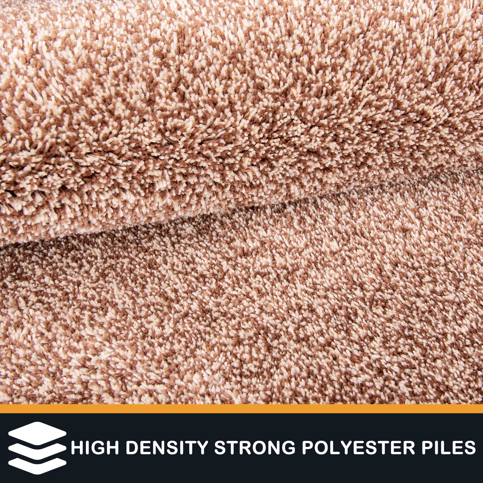Machine Washable Solid Dirt Trapper Door Mat