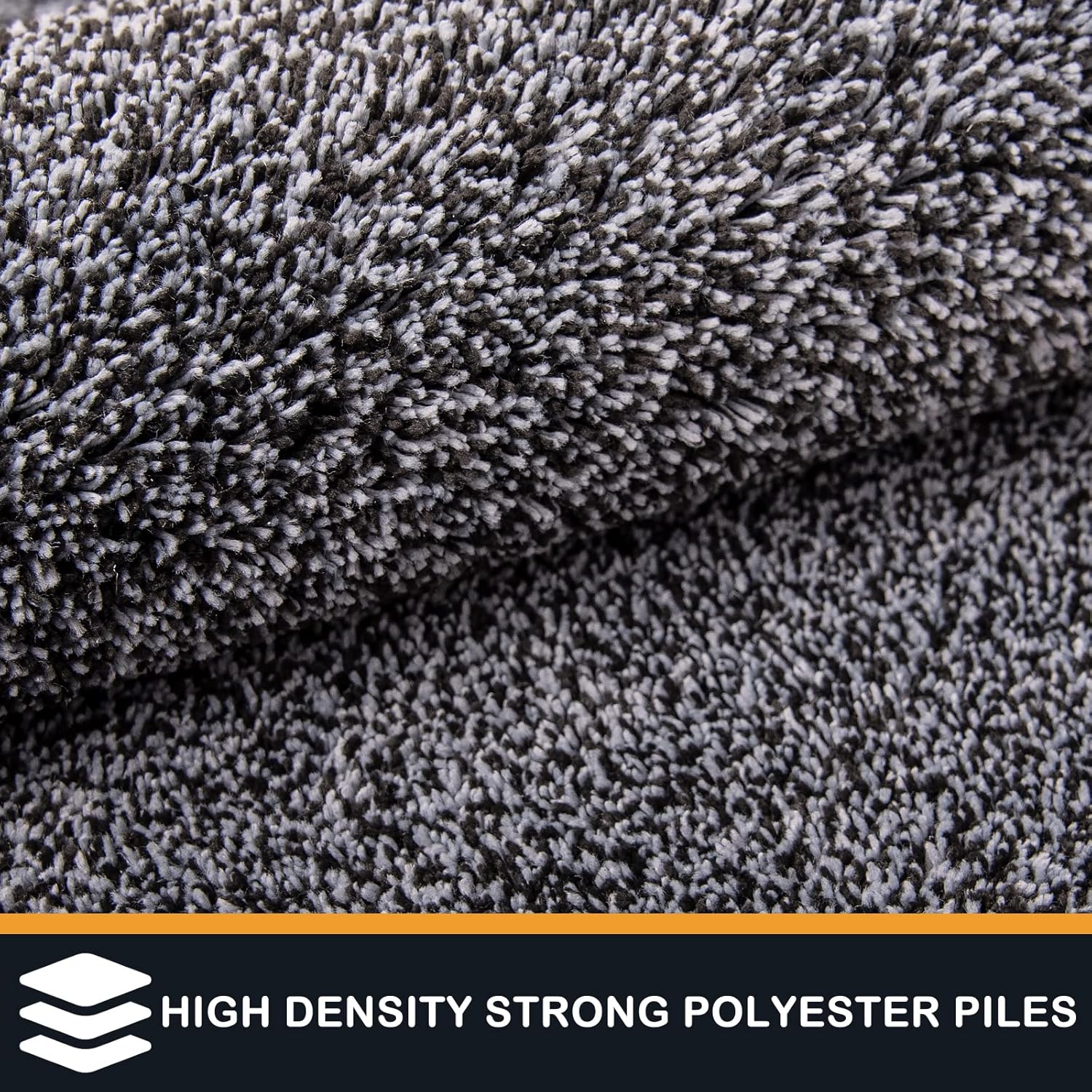 Machine Washable Solid Dirt Trapper Door Mat